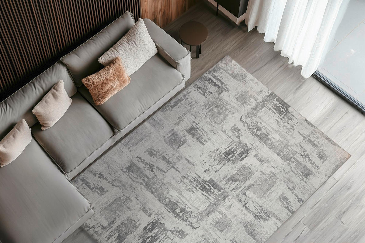 FLACHWEBETEPPICH 120/170 cm My Avantgarde Grau  - Grau, KONVENTIONELL, Textil (120/170cm) - Obsession