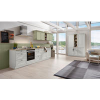 EINBAUKÜCHE WINDSOR LACK  - Eichefarben/Weiß, Design, Holzwerkstoff - Nolte Küchen