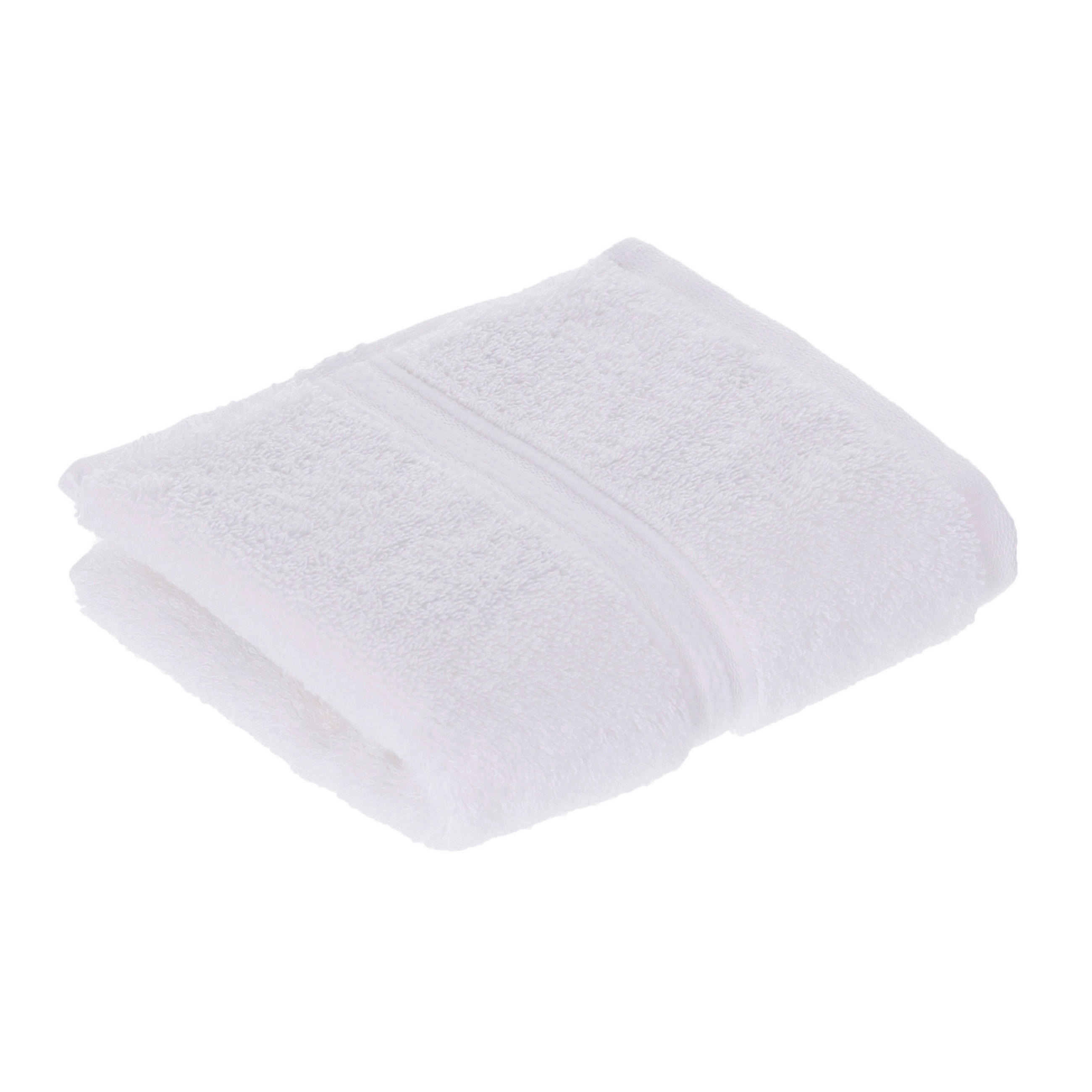 GÄSTETUCH Belief NOS Vossen Wäsche Weiss 50/30 cm  - Weiss, Basics, Textil (50/30cm) - Vossen