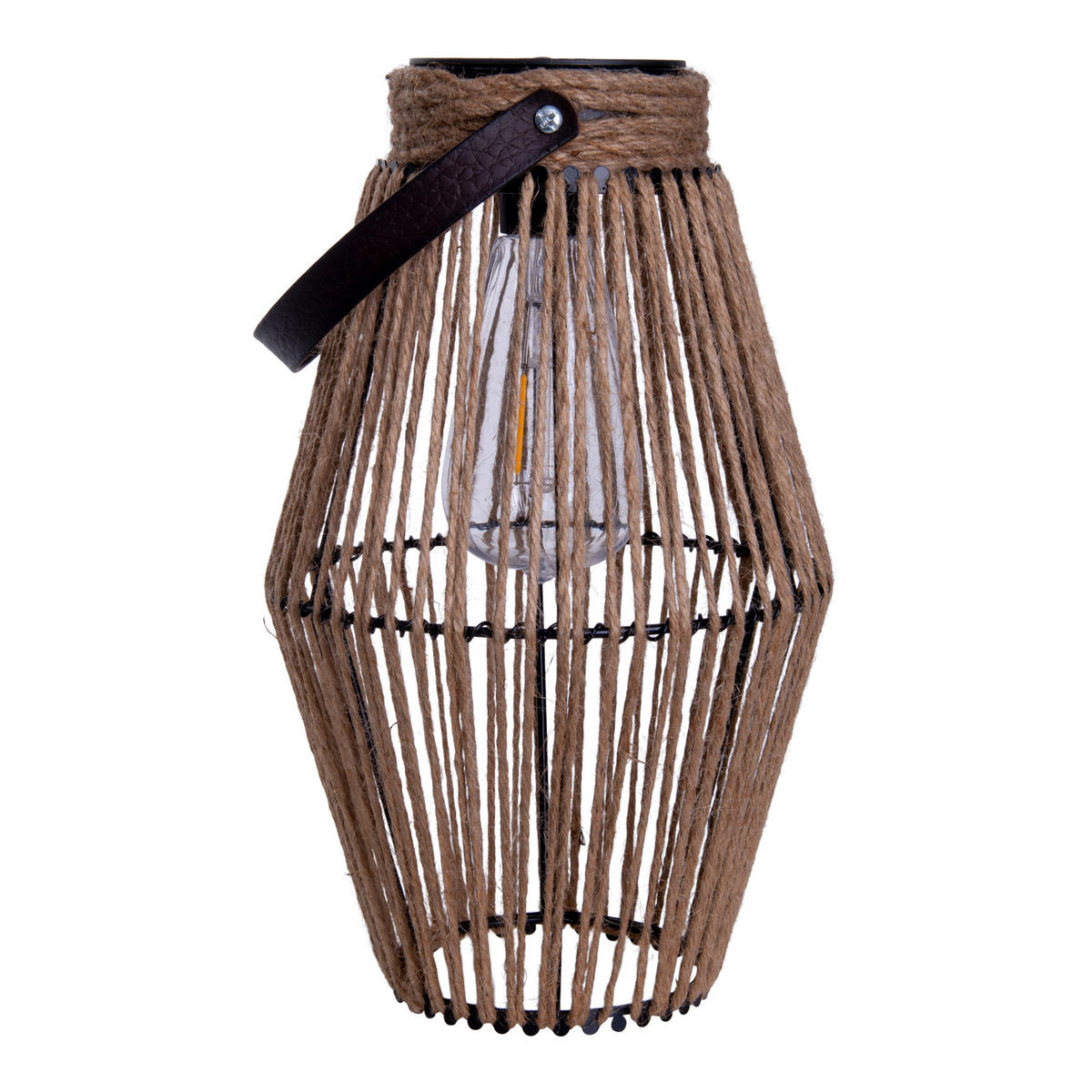 SOLARLEUCHTE 18/18/30 cm   - Naturfarben, Basics, Kunststoff/Metall (18/18/30cm) - Näve