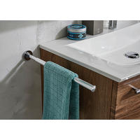 HANDTUCHHALTER Chromfarben  - Chromfarben, Basics, Metall (4,4/4,4/33-56,7cm) - Dieter Knoll