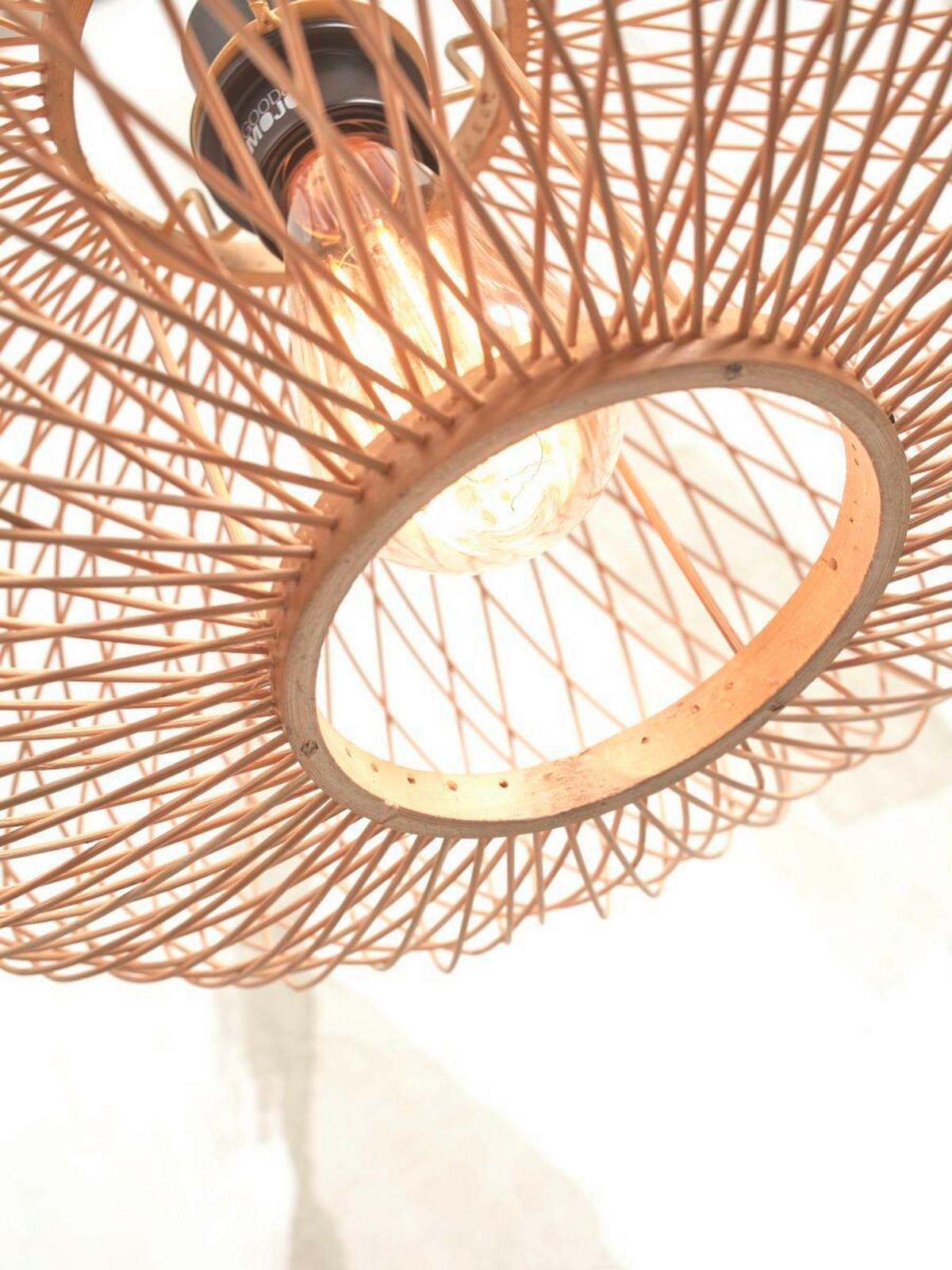 GOLVLAMPA GOOD&MOJO     - naturfärgad, Trend (150/40/62cm) - Good & Mojo