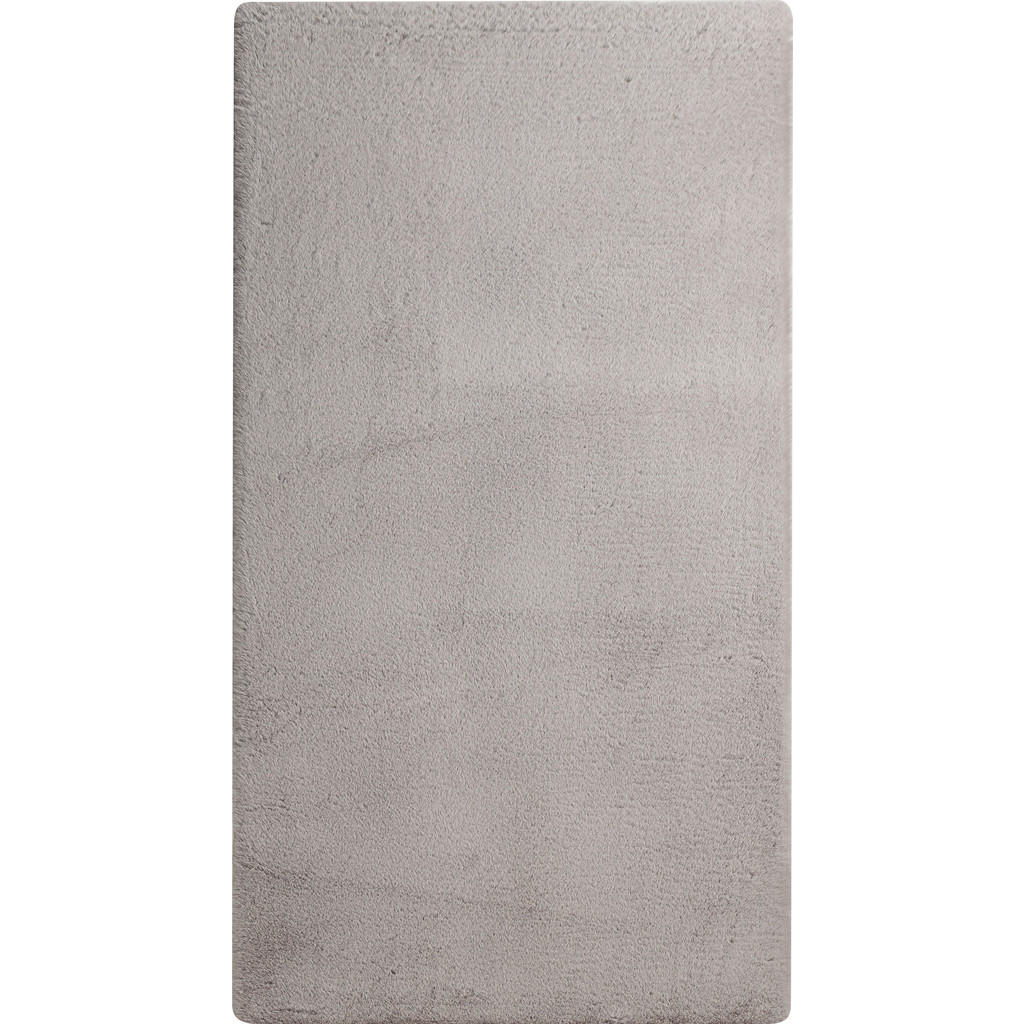Fellteppich Magarete Silberfarben 80x150 cm