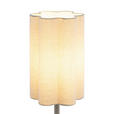 TISCHLEUCHTE - Beige, Trend, Kunststoff/Textil (15/50cm) - Novel