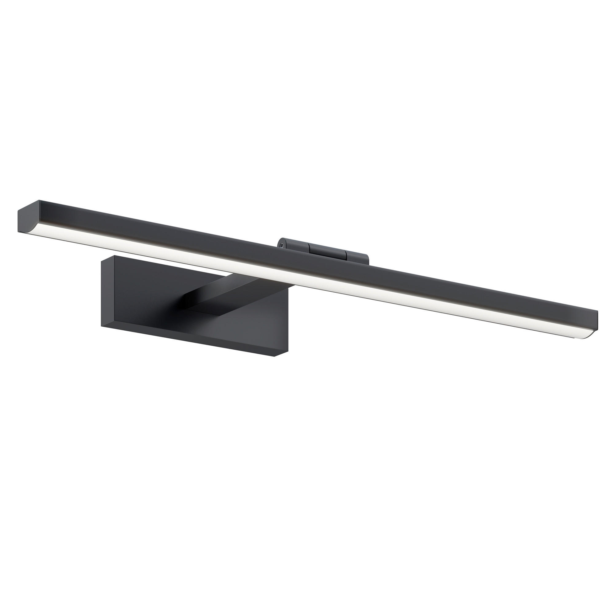 SVIETIDLO NAD ZRKADLO, 49.5/5/20 cm - čierna, Trend, kov/plast (49.5/5/20cm) - MAYTONI