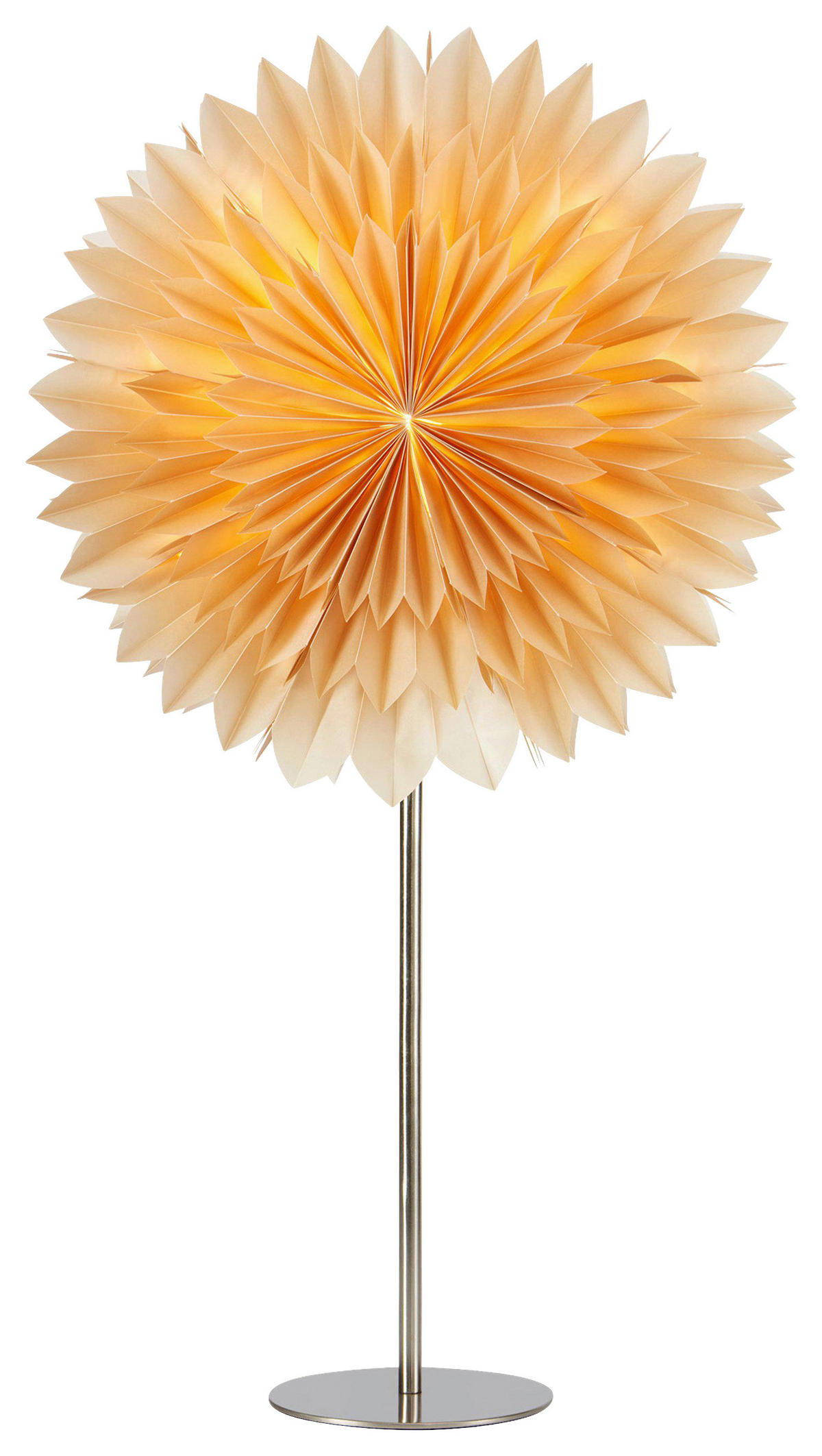 LED-DEKOLEUCHTE SOLINA 35/63/14 cm   - Bernsteinfarben, Basics, Papier (35/63/14cm) - Markslöjd