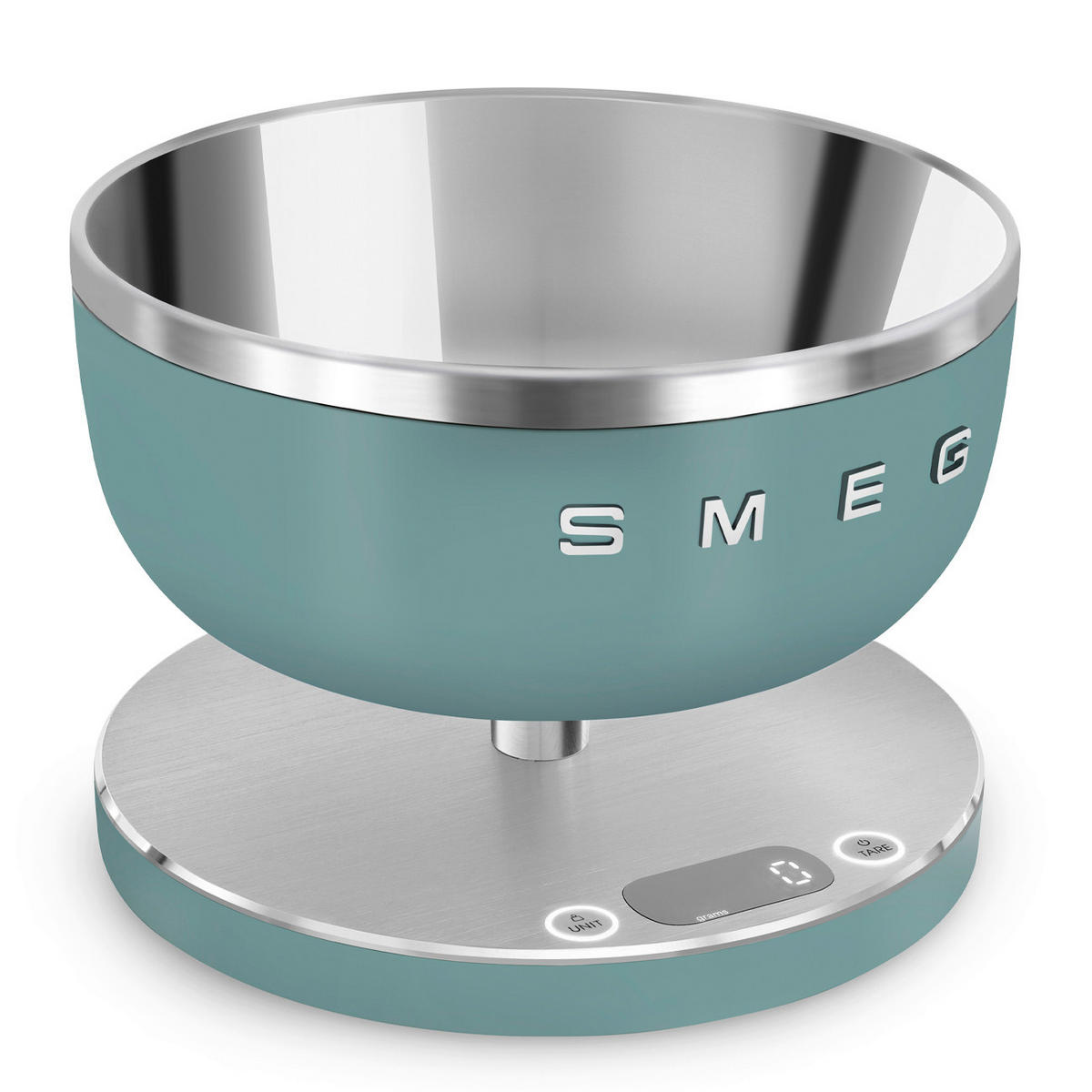 ELEKTRISCHE KÜCHENWAAGE Collection  - Smaragdgrün, Trend, Kunststoff (20.5/15.0/20.5cm) - SMEG