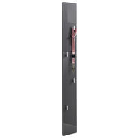 GARDEROBENPANEEL  in 14/115/2 cm  - Anthrazit, Konventionell, Holzwerkstoff (14/115/2cm) - Xora