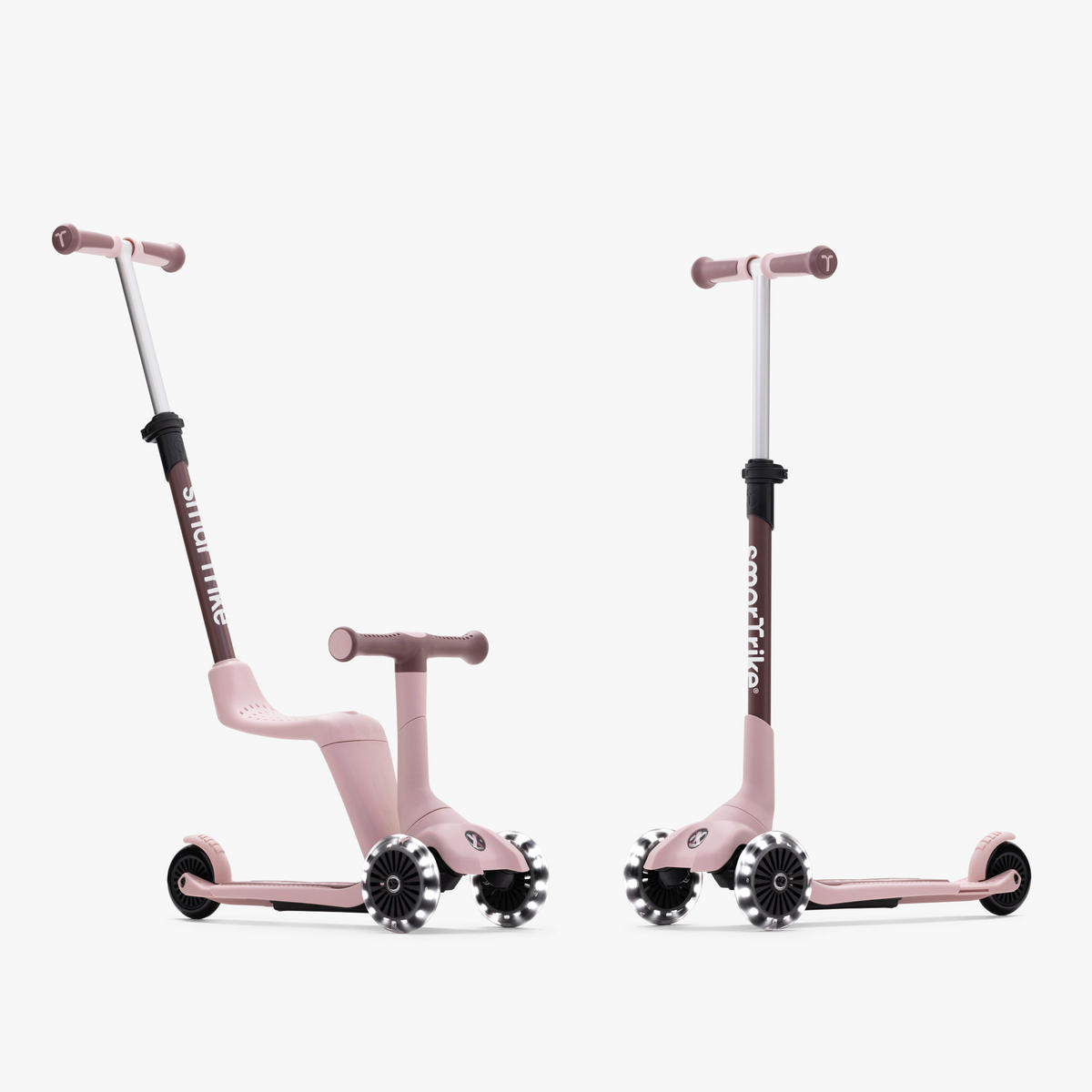 KINDERSCOOTER Xtrend Mini-ride  - Hellrosa, Basics, Metall (24/90,5/66cm)