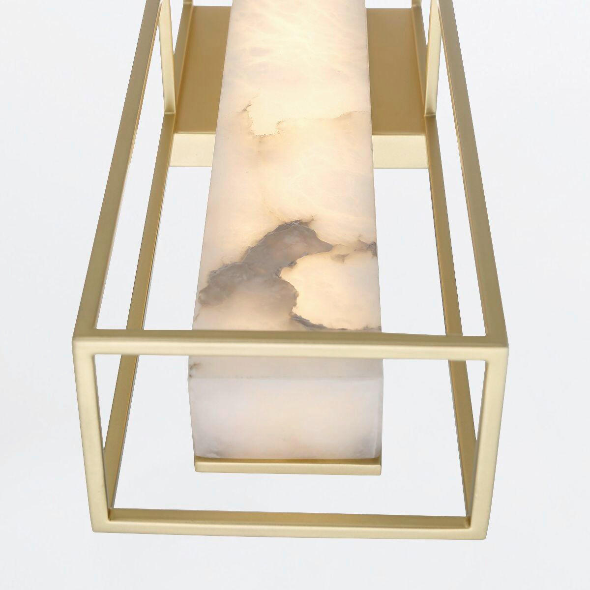 LED-WANDLEUCHTE - Goldfarben, Konventionell, Glas/Metall (61/12,7/11,5cm) - Elstead Lighting