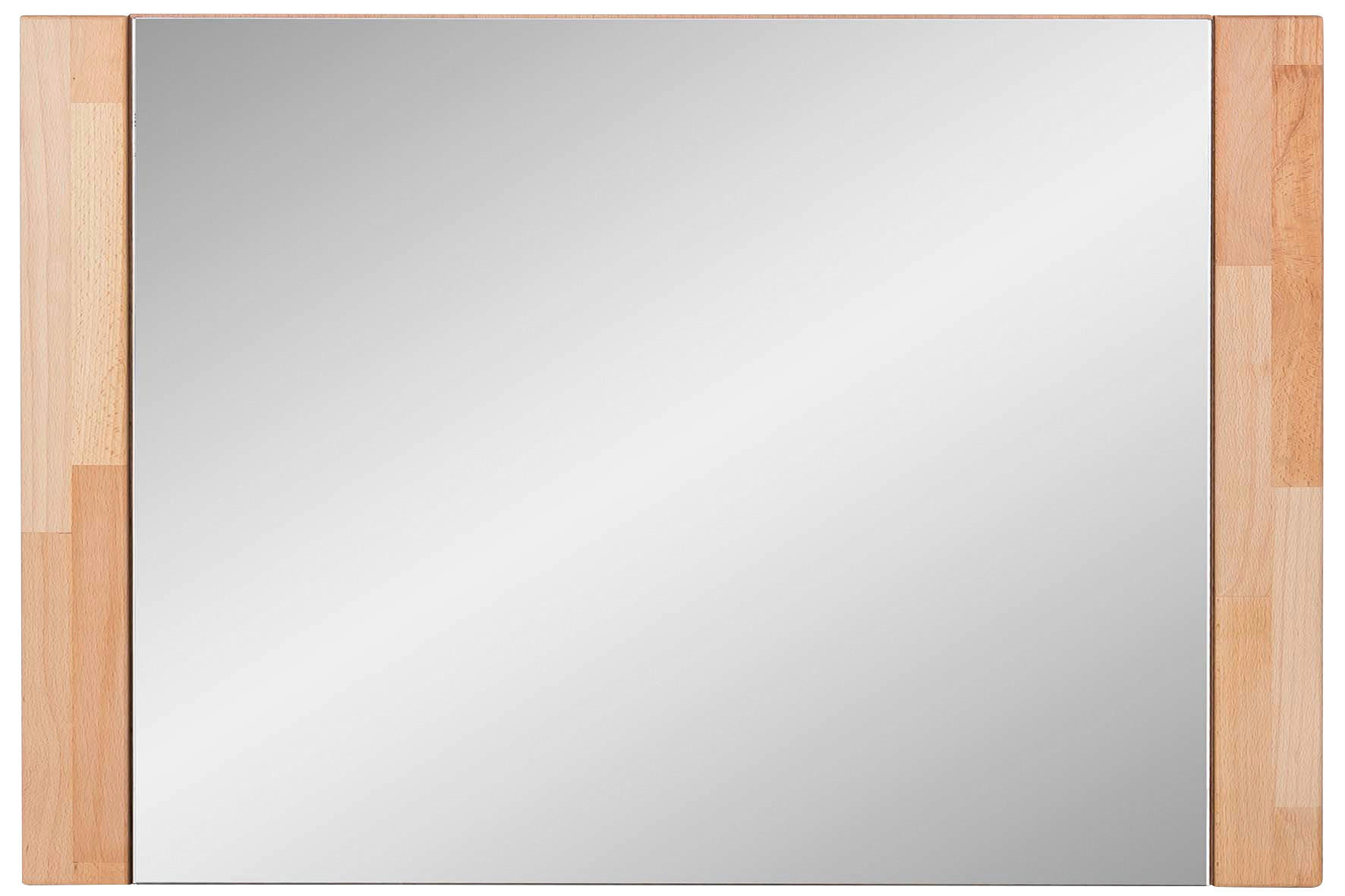 WANDSPIEGEL 66/65/4 cm  - Buchefarben, Konventionell, Glas/Holz (66/65/4cm) - MID.YOU