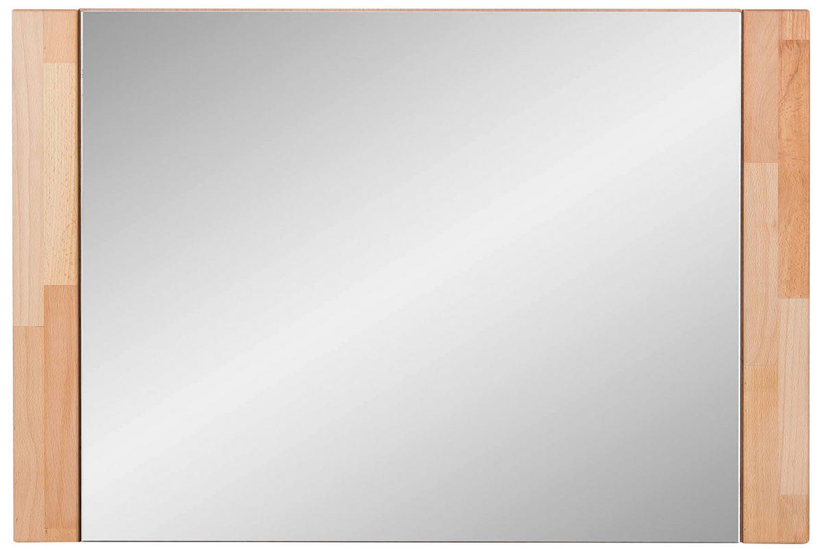 WANDSPIEGEL 66/65/4 cm  - Buchefarben, Konventionell, Glas/Holz (66/65/4cm) - MID.YOU