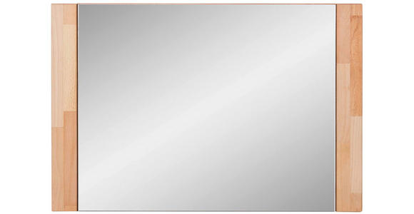 WANDSPIEGEL 66/65/4 cm    in rechteckig  - Buchefarben, KONVENTIONELL, Glas/Holz (66/65/4cm) - Hom`in
