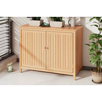 GARTENKOMMODE 110/75/35 cm  - Akaziefarben, MODERN, Holz/Kunststoff (110/75/35cm) - Ambia Garden