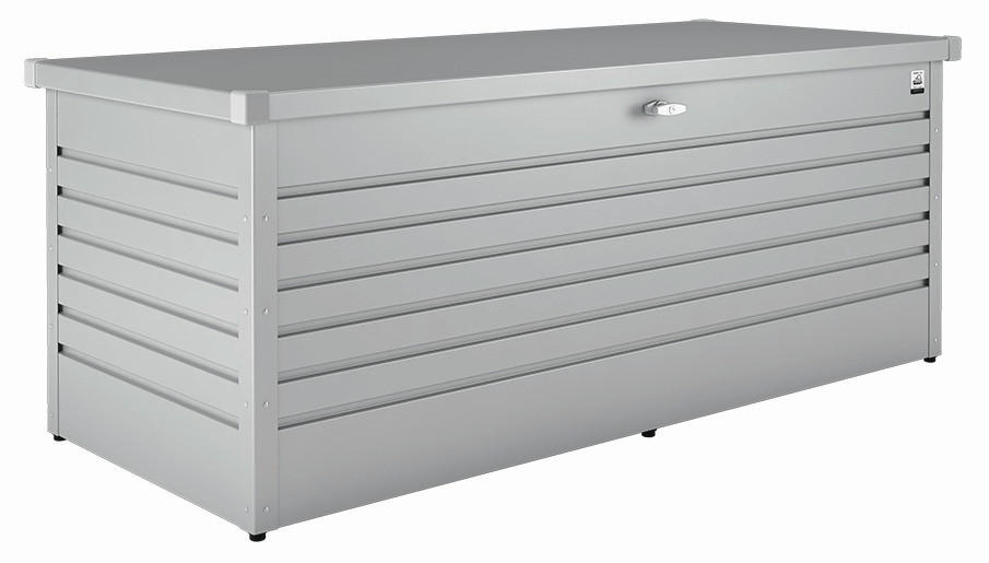 KISSENBOX 181/71/79 cm  - Grau, Basics, Metall (181/71/79cm) - Biohort