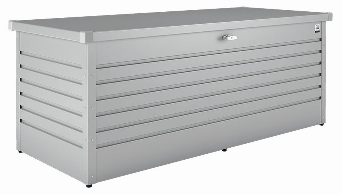 KISSENBOX 181/71/79 cm  - Grau, Basics, Metall (181/71/79cm) - Biohort