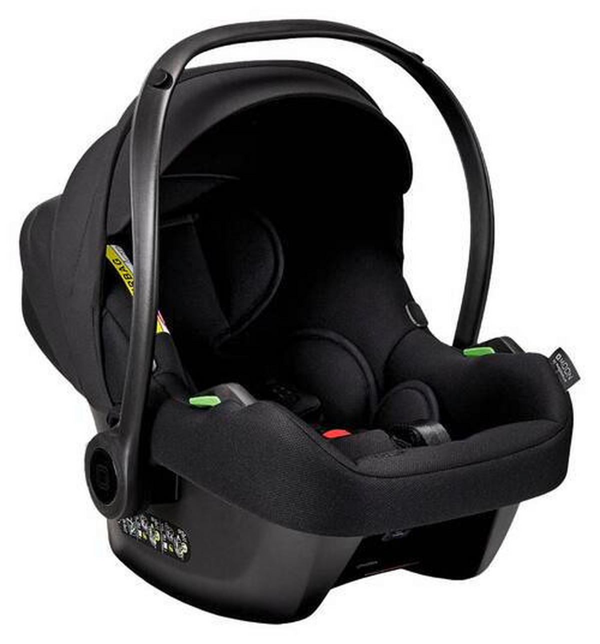 KINDERWAGENSET  SET Resea Fold  graphite  - Hellgrau/Schwarz, Basics, Textil/Metall (116/57/94cm) - Moon