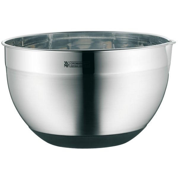 RÜHRSCHÜSSEL - Edelstahlfarben, Design, Metall (3,1l) - WMF