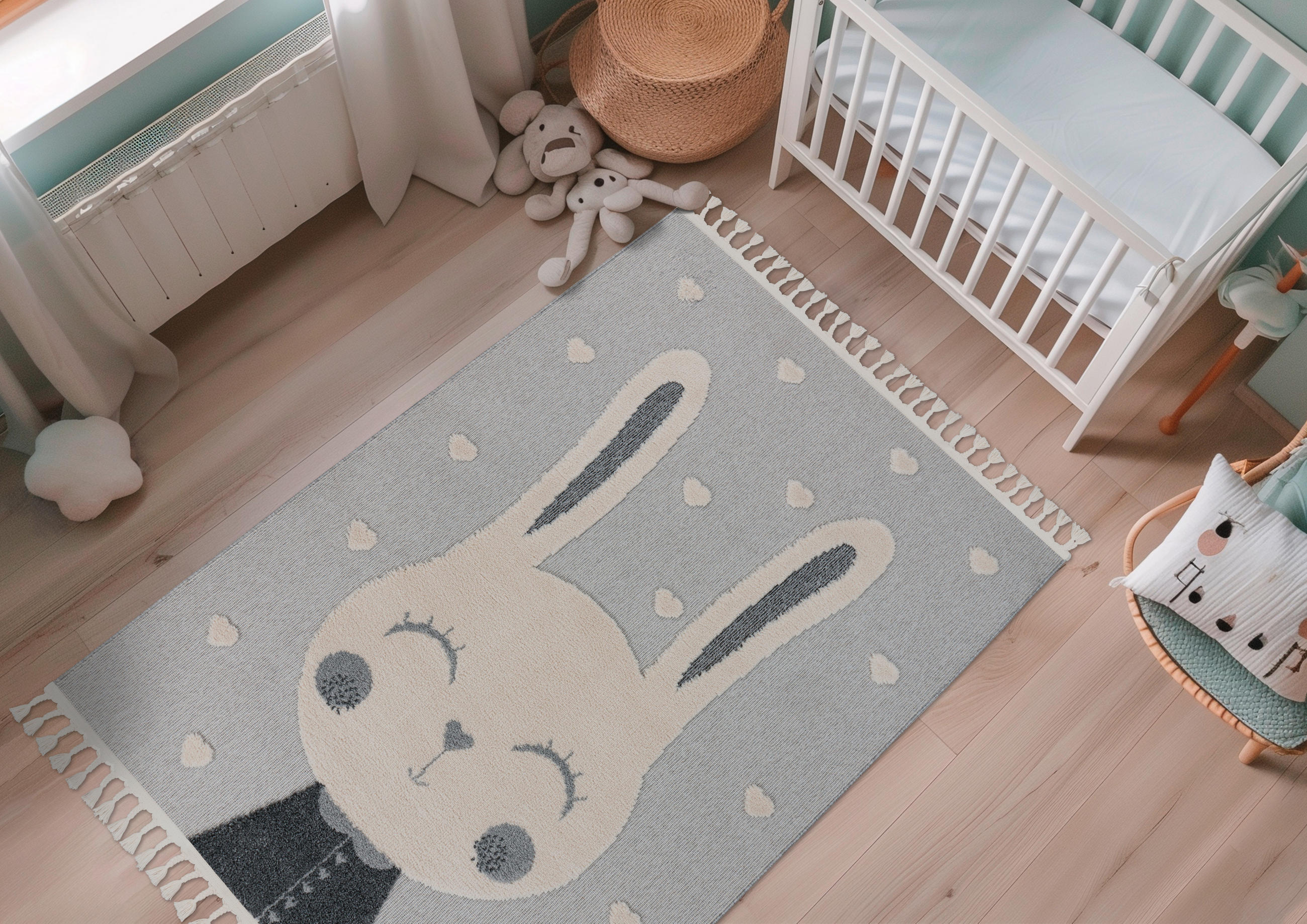 KINDERTEPPICH 120/170 cm My Fano  - Multicolor/Grau, Basics, Textil (120/170cm) - Obsession