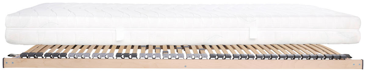 MATRATZENSET 120/200 cm  - Buchefarben, KONVENTIONELL, Holz (120/200cm) - Novel