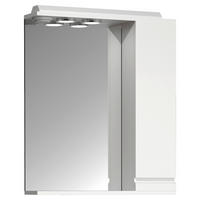 SPIEGELSCHRANK 60/71/14 cm  - Weiß, MODERN, Glas/Holzwerkstoff (60/71/14cm) - MID.YOU
