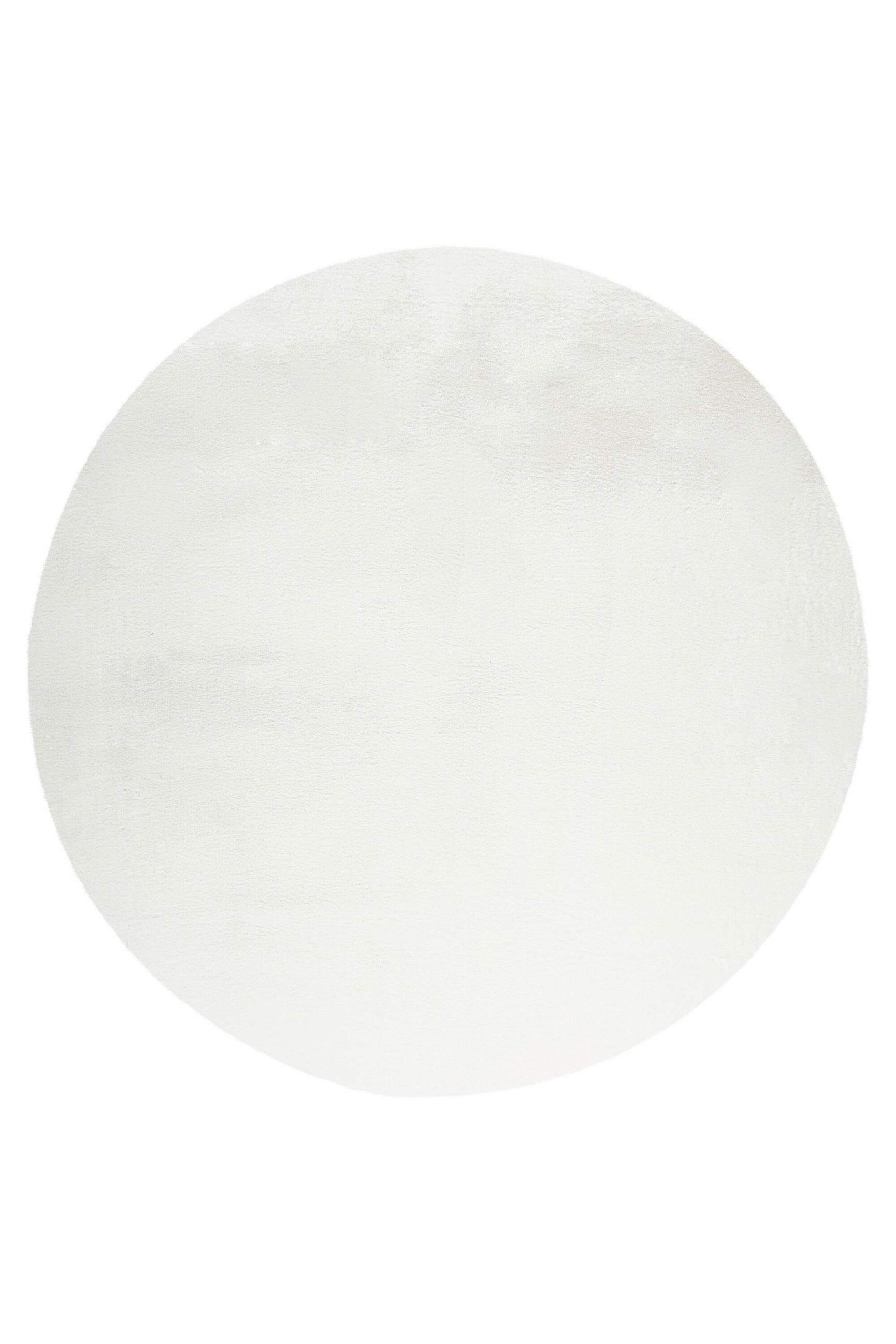 HOCHFLORTEPPICH 160/160 cm Weiß  - Weiß, Basics, Textil (160/160cm) - Kayoom