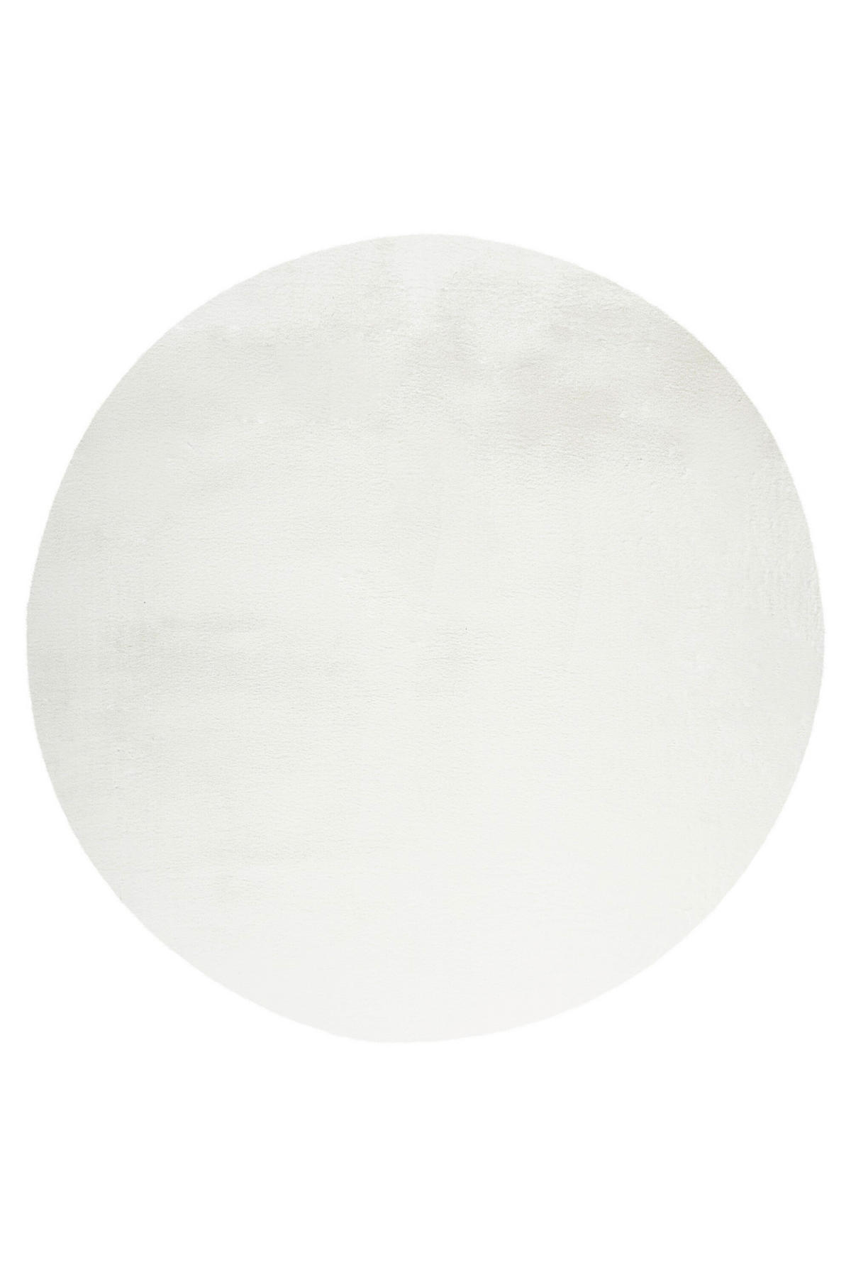 HOCHFLORTEPPICH 160/160 cm Weiß  - Weiß, Basics, Textil (160/160cm) - Kayoom