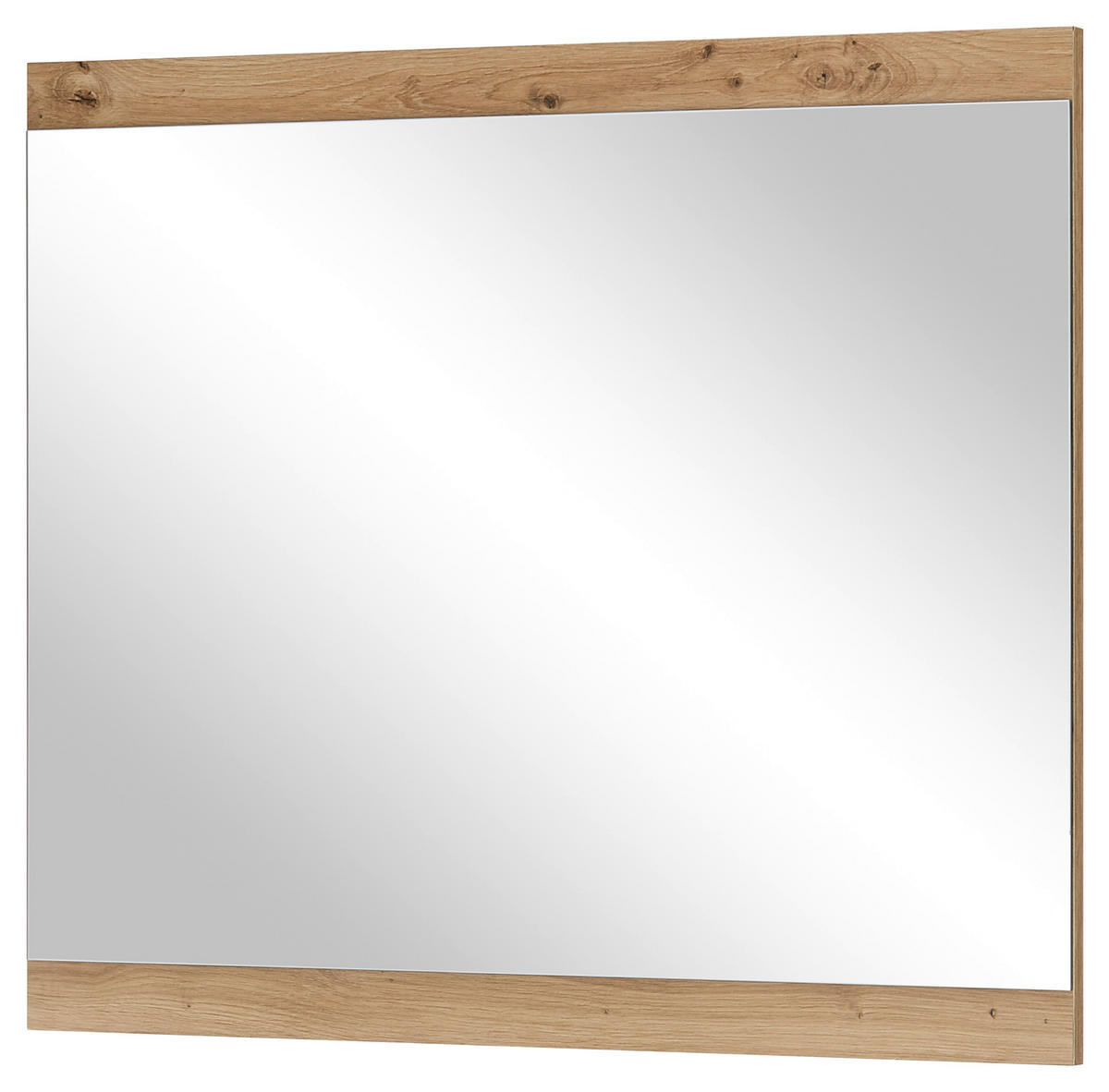 WANDSPIEGEL 85/70/2 cm  - Eiche Artisan, Design, Glas/Holzwerkstoff (85/70/2cm) - MID.YOU