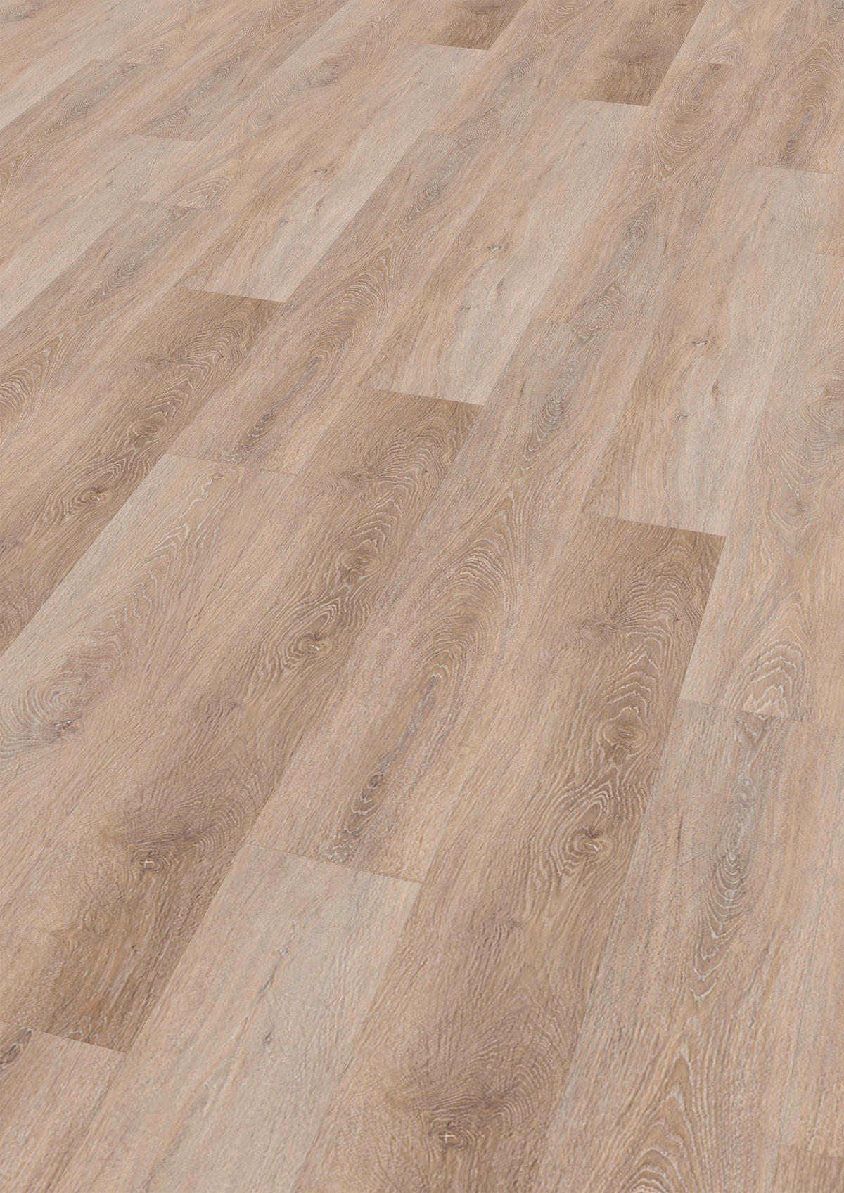 VINYLBODEN SPC 5mm inkl. Trittschall  per  m² - Eichefarben, Basics, Kunststoff (18,3/122/0,5cm)
