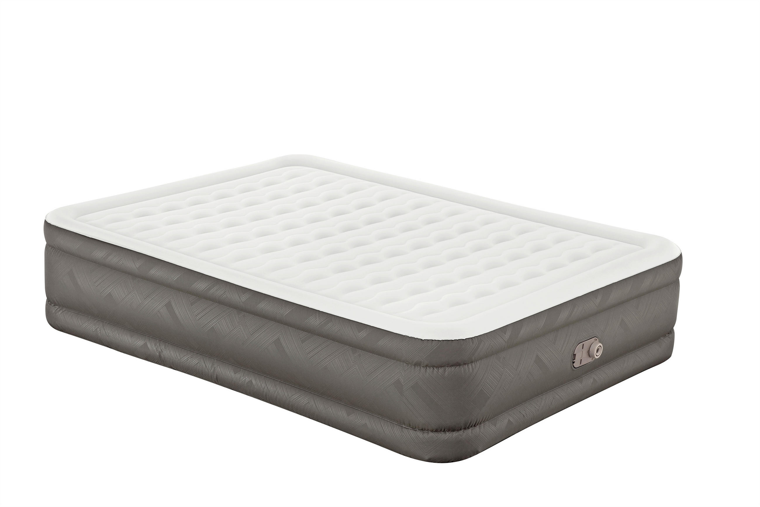 LUFTBETT  203/152 cm  Grau, Dunkelgrau  - Dunkelgrau/Grau, KONVENTIONELL, Kunststoff (203/152cm) - Bestway