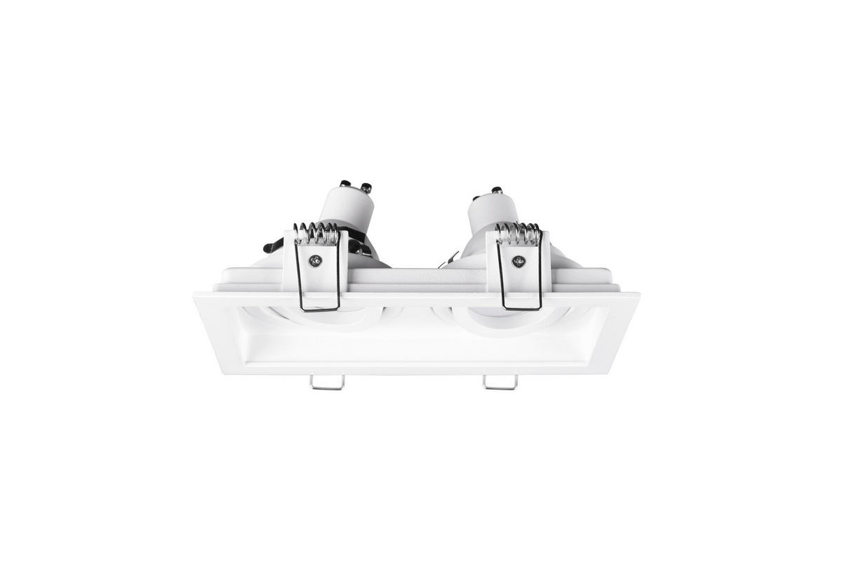 EINBAUSPOT Kenai 17,2/9,2/10,0 cm   - Weiß, KONVENTIONELL, Metall (17,2/9,2/10,0cm) - Trio Leuchten