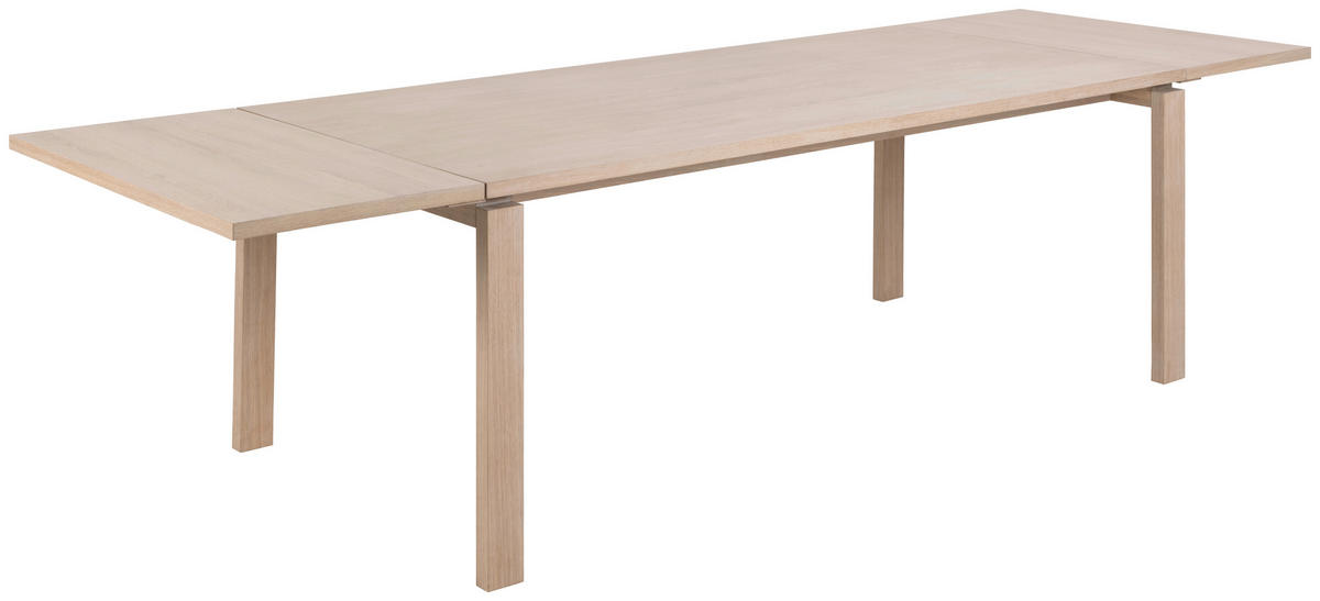 ANSTECKPLATTE furniert Weiß  - Weiß, Trend, Holz/Holzwerkstoff (50/3/100cm) - MID.YOU