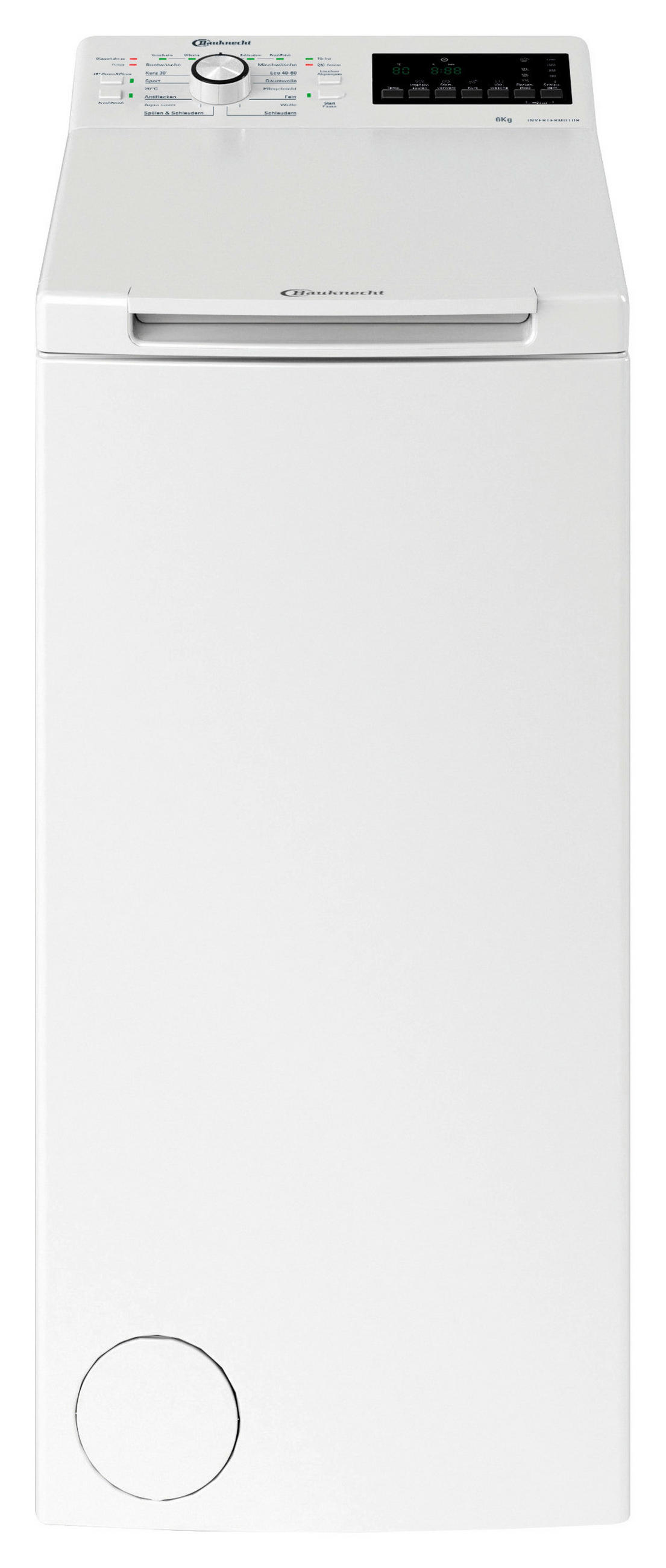 WASCHMASCHINE WMT BK 126 B  - Weiß, Trend, Kunststoff/Metall (40/90/60cm) - Bauknecht