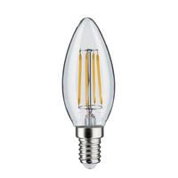 LED-LEUCHTMITTEL   E14 1x4,8 W 470 lm  - Klar, Basics, Glas (9,8cm) - Paulmann