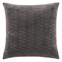 KISSENHÜLLE Wave 50/50 cm  - Titanfarben, Basics, Textil (50/50cm) - Novel