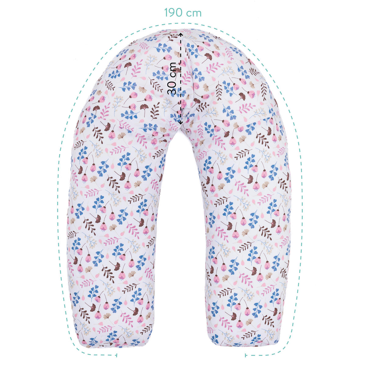 STILLKISSEN 190 cm Mohnwiese   - Multicolor, Basics (190cm) - Fillikid