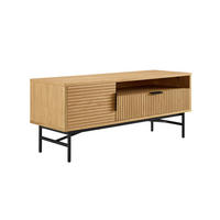 LOWBOARD  in 120/50/40 cm  - Eichefarben/Schwarz, Design, Holz/Holzwerkstoff (120/50/40cm) - Livetastic