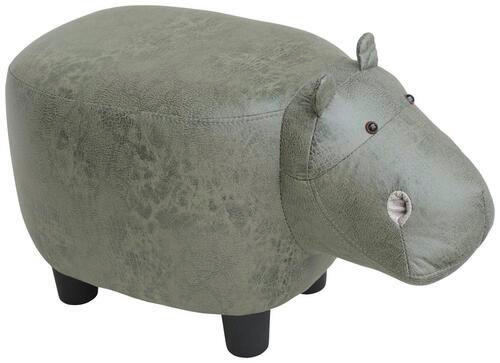 TABURE, les, tekstil zelena, naravne barve - zelena/naravne barve, Moderno, tekstil/les (57/30.5/31.5cm) - Carryhome