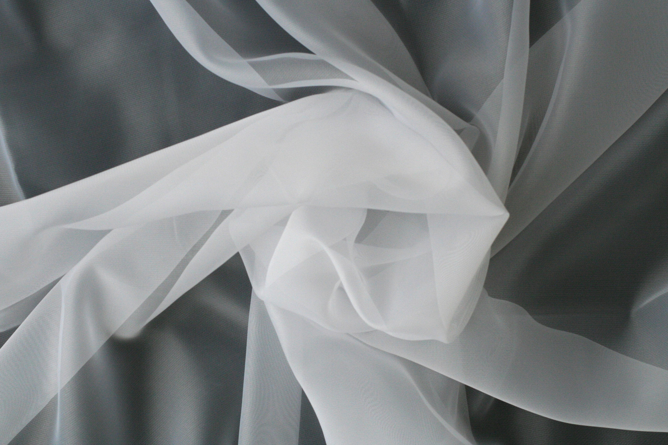 ZÁCLONA, průhledné, 295 cm - bílá, Basics, textil (295cm) - Esposa