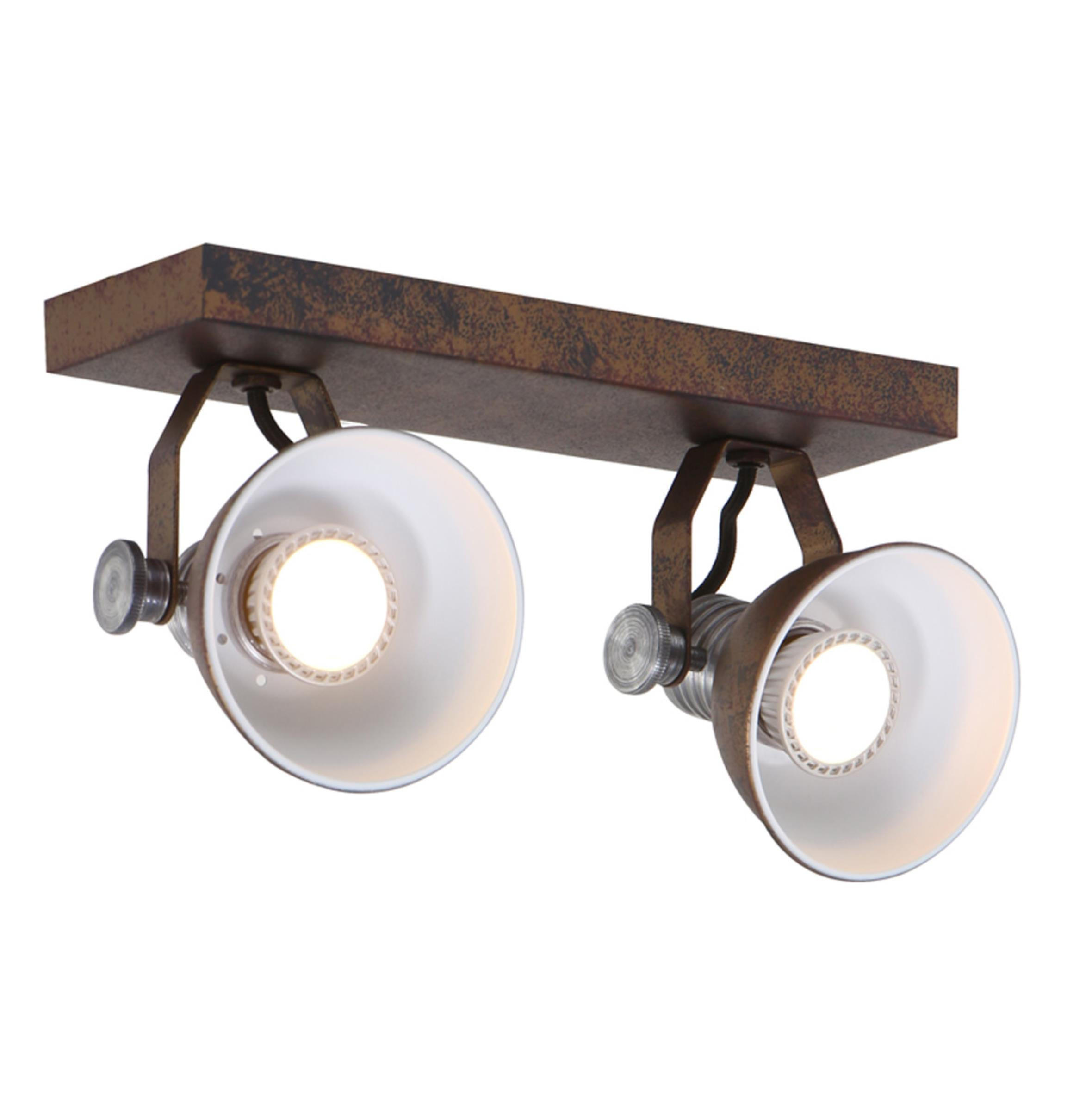 DECKENSPOTS - Braun, Trend, Metall (13/16/32cm)