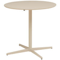 ESSTISCH in Metall, Holzwerkstoff  - Kaschmir, KONVENTIONELL, Holzwerkstoff/Metall (80/76/80cm) - P & B