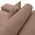 ECKSOFA  Braun Bouclé  - Greige/Schwarz, MODERN, Kunststoff/Textil (255/255cm) - Landscape