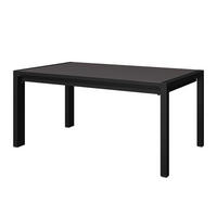 AUSZIEHTISCH in Metall, Glas  - Dunkelgrau/Anthrazit, MODERN, Glas/Metall (150-285/69/90cm) - Ambia Garden