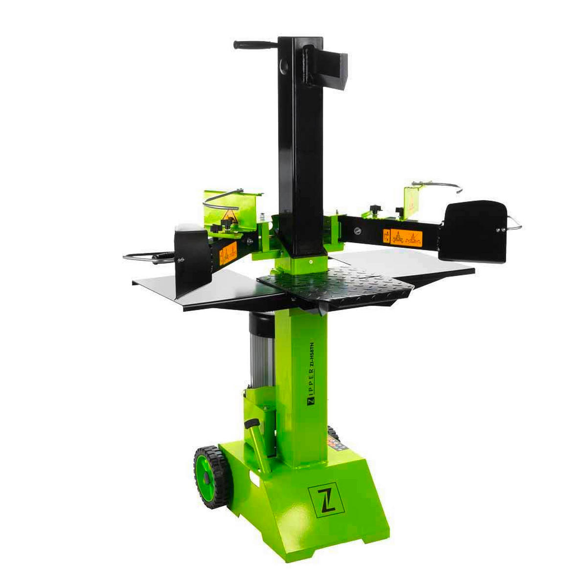 HOLZSPALTER  - Grün, Basics, Metall (93,5/150/84,5cm) - Zipper