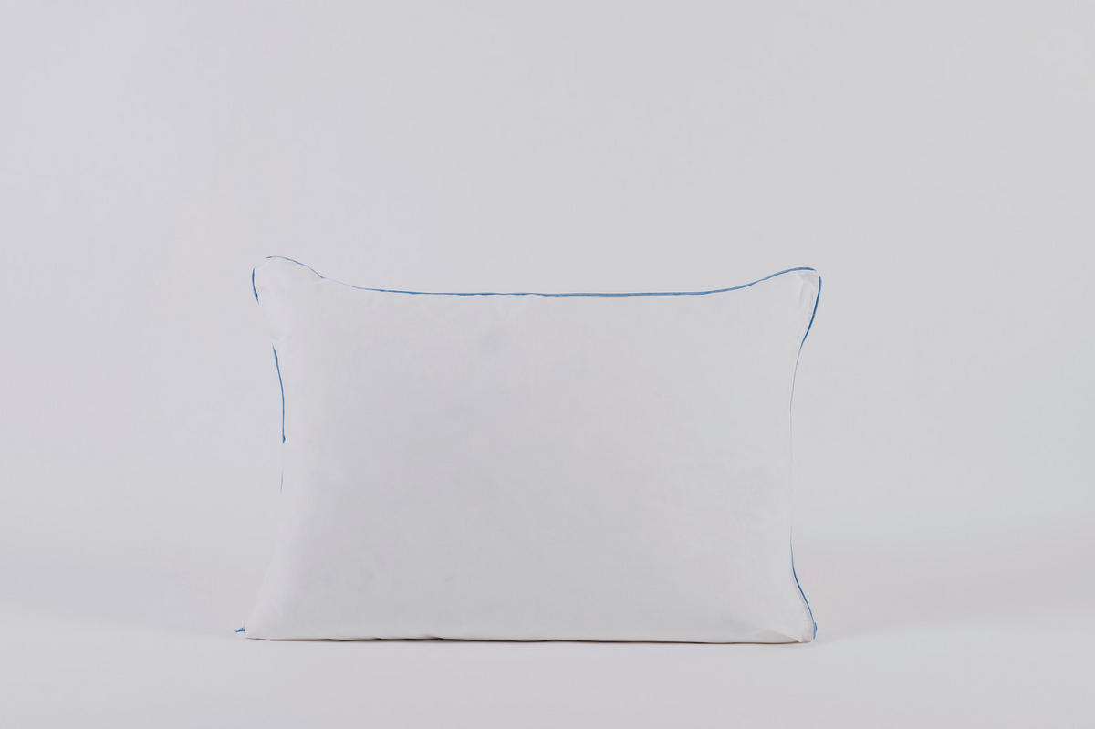 PÁRNA   - fehér, Basics, textil (50/70/5cm) - Naturtex