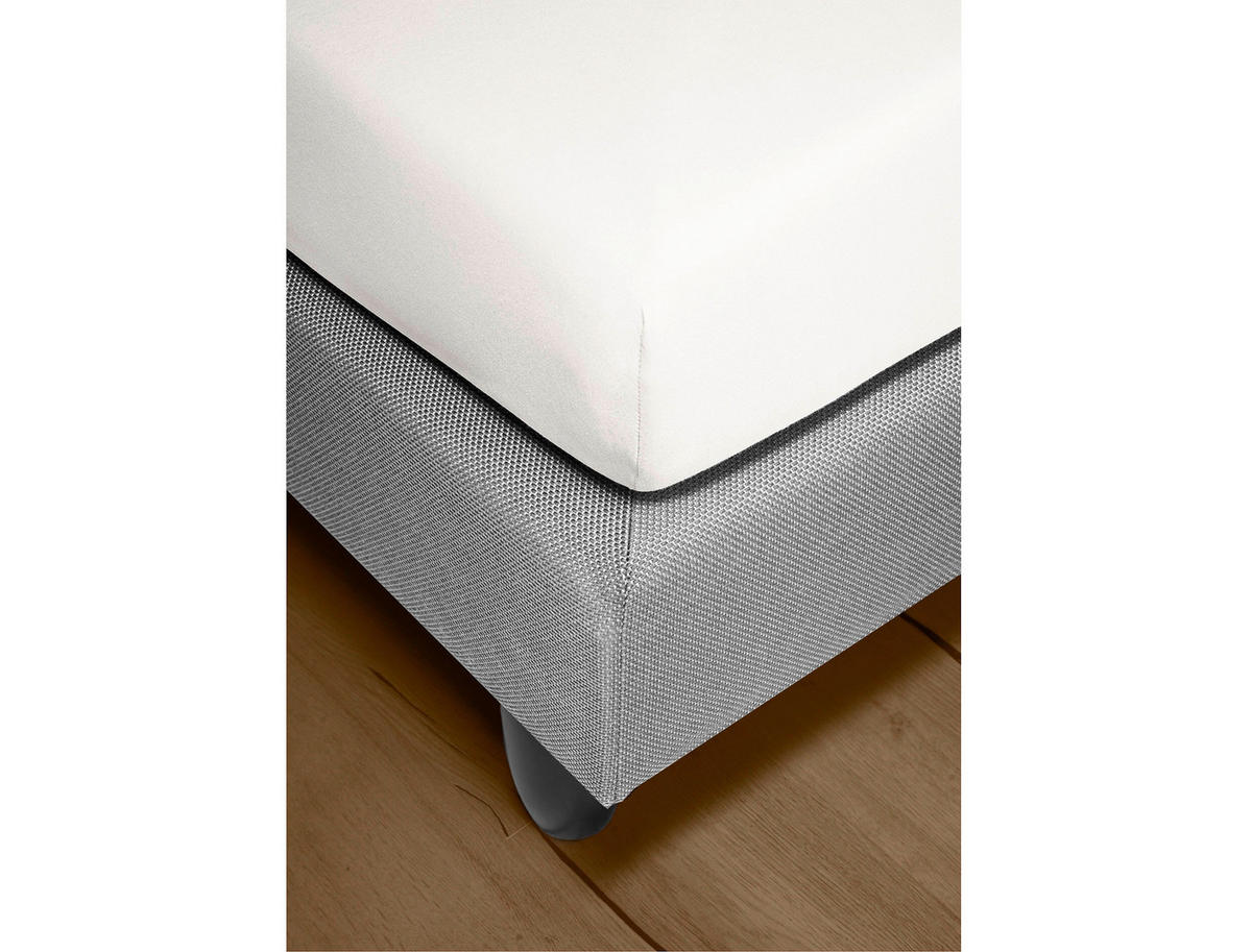 SPANNLEINTUCH 100/200 cm  - Weiß, Basics, Textil (100/200cm) - Bierbaum