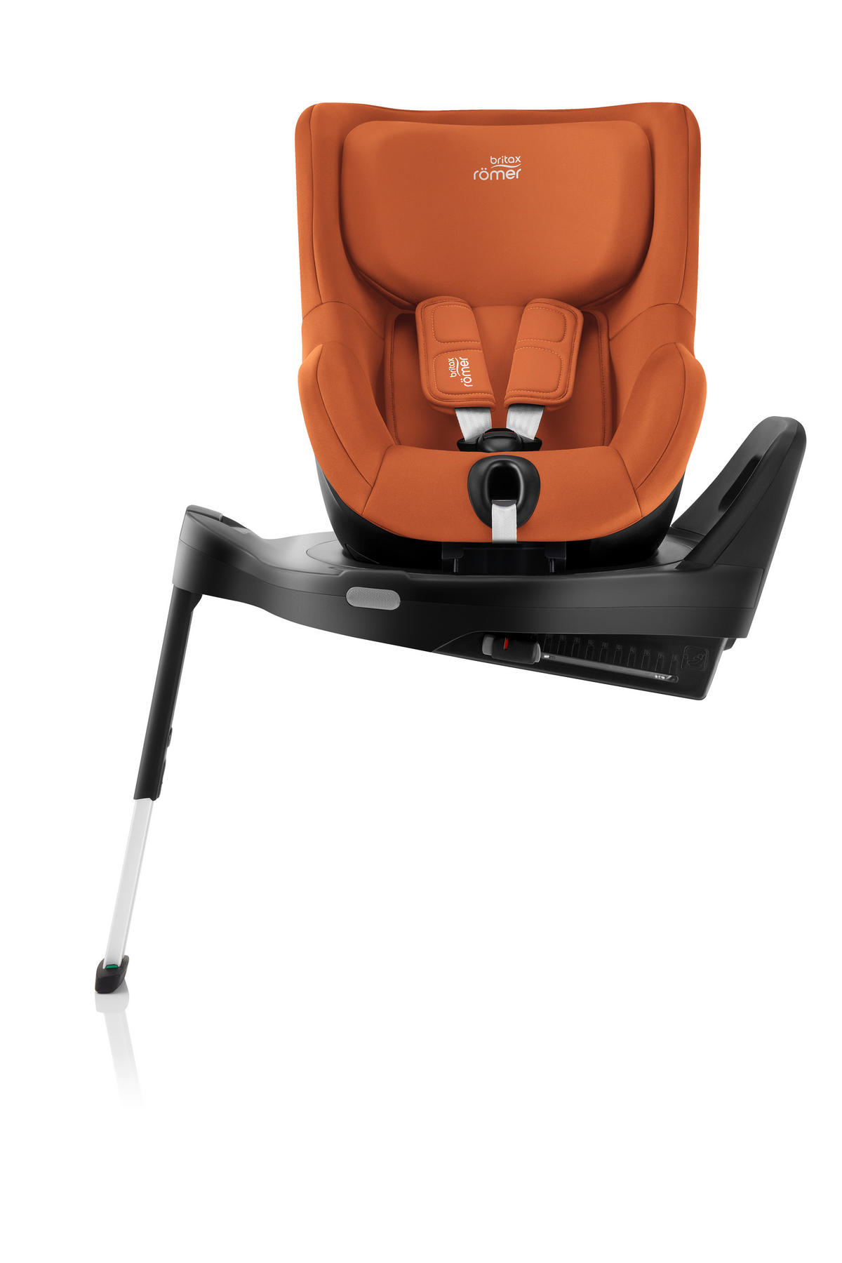 REBOARDER-KINDERSITZ Dualfix Pro  - Cognac, Basics, Textil (44/48/74cm) - Britax Römer
