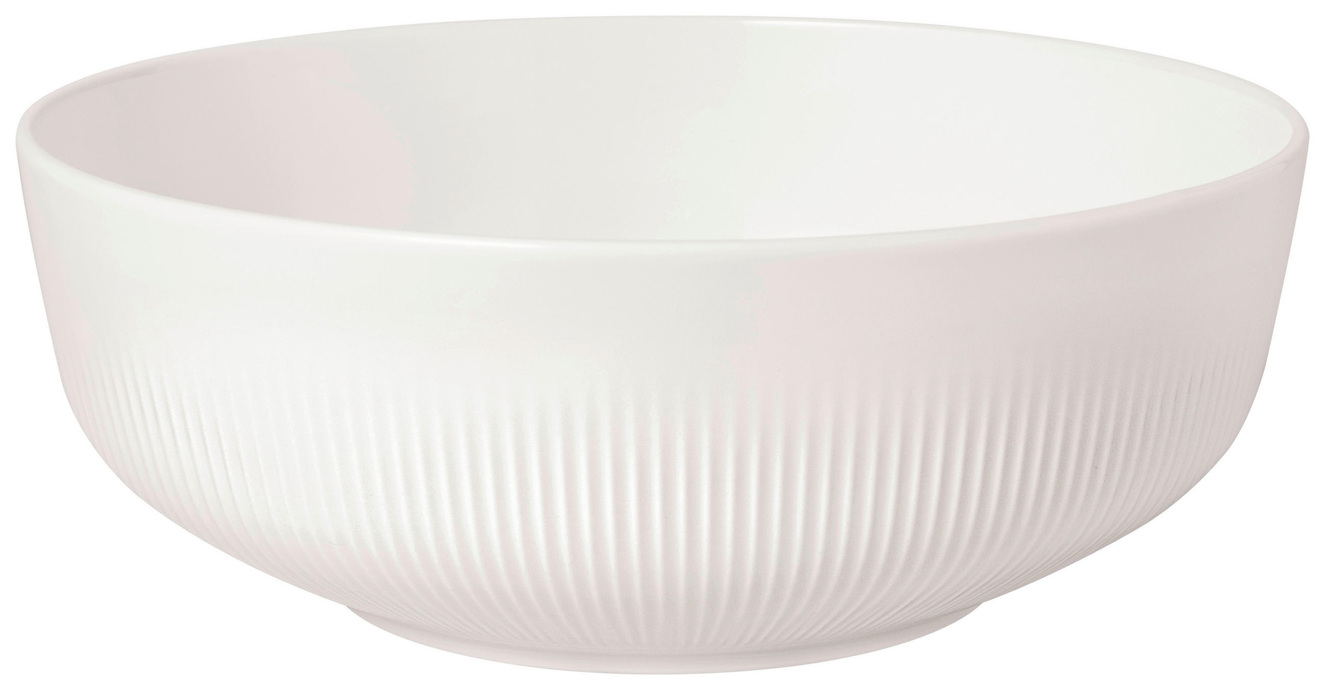 SCHÜSSEL Afina   - Weiß, KONVENTIONELL, Keramik (24/24/9cm) - Villeroy & Boch