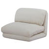 BÄDDFÅTÖLJ i manchester beige  - beige, Design, metall/textil (82/58/78cm) - Livetastic
