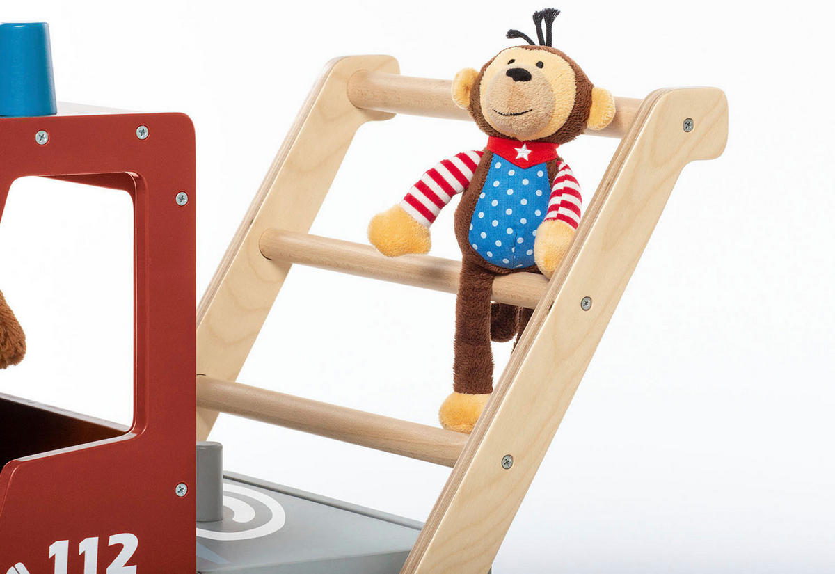 LAUFLERNWAGEN Fred  - Multicolor, Basics, Holzwerkstoff (54/38/48cm) - Pinolino